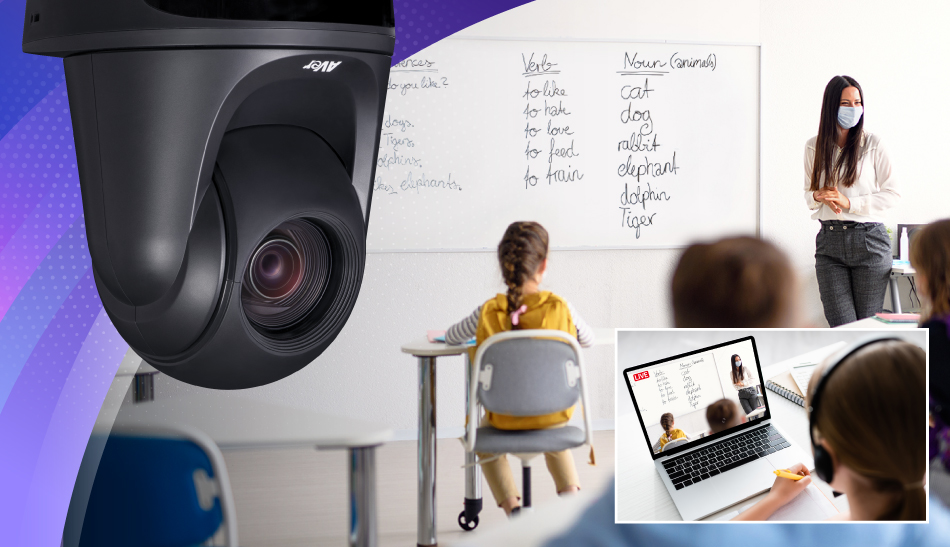 AVer Education - Distance Learning Tracking Camera