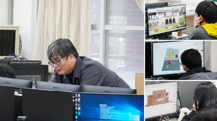 Lee Pin-Hsuan teaches his students, armoring them with digital skills to survive in the world