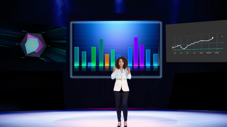 Auto Tracking on a Presenter